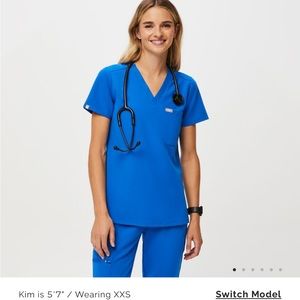 Figs Scrub top